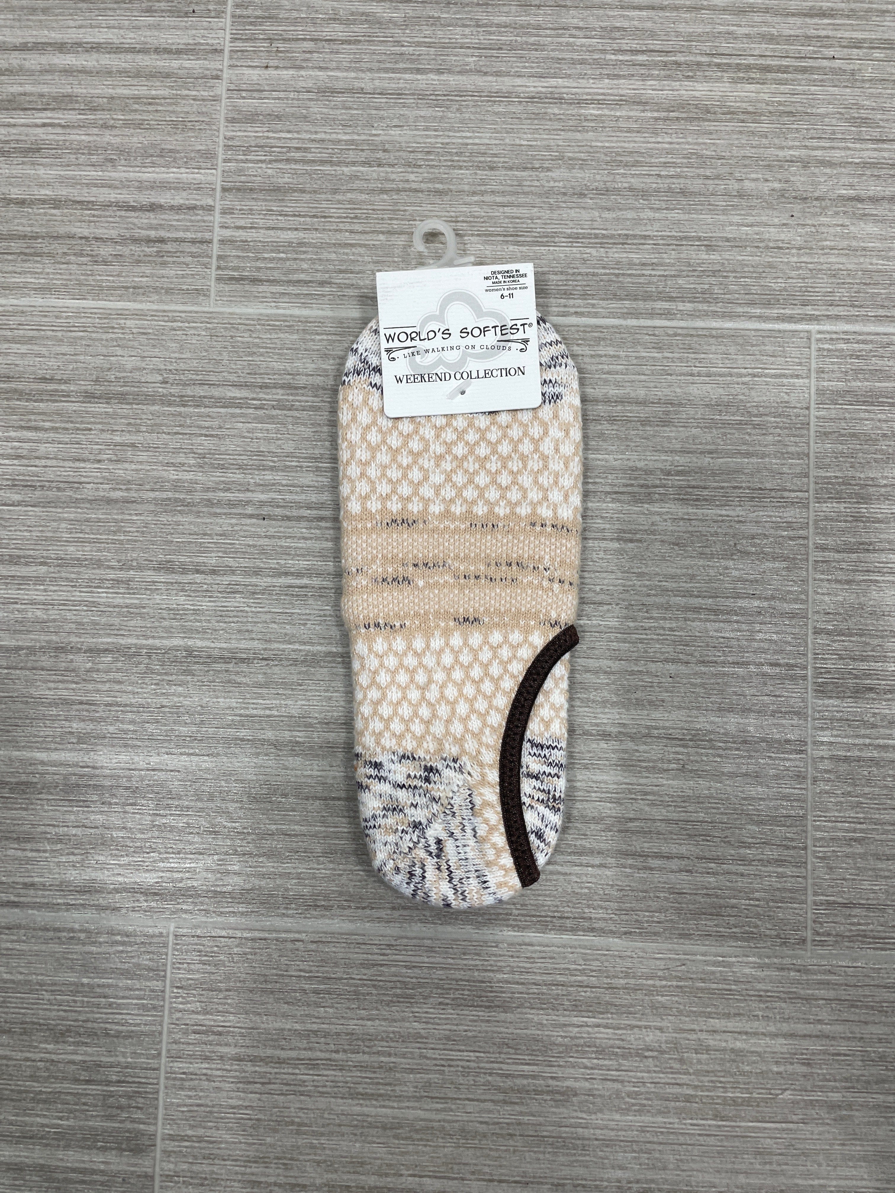 World's Softest Gallery Footsie - Cookie Dough Multi