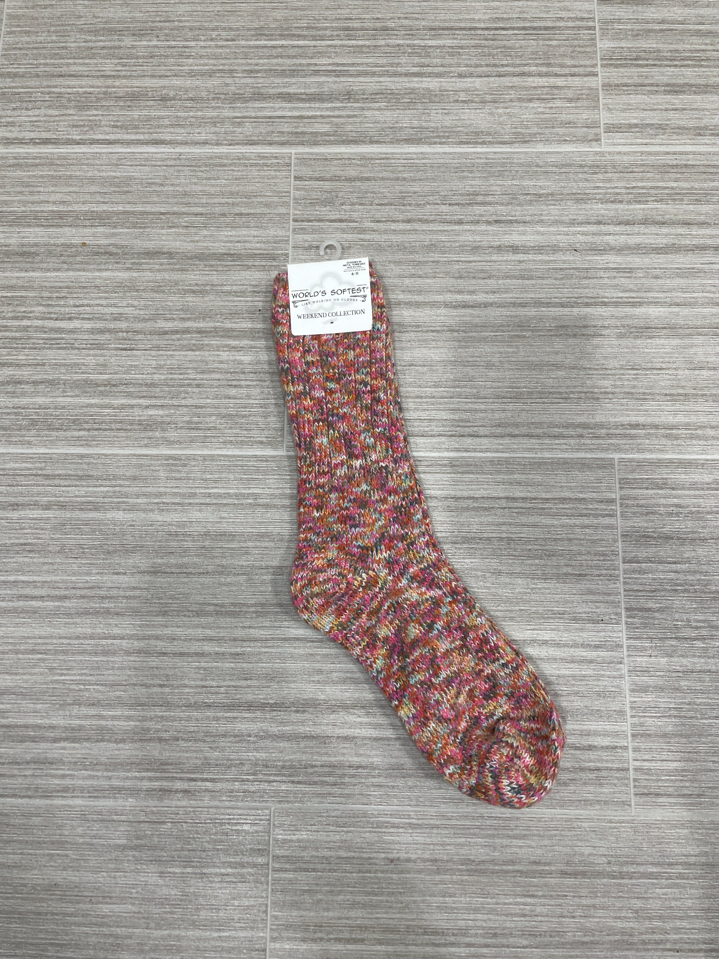 World's Softest Ragg Crew - Floral