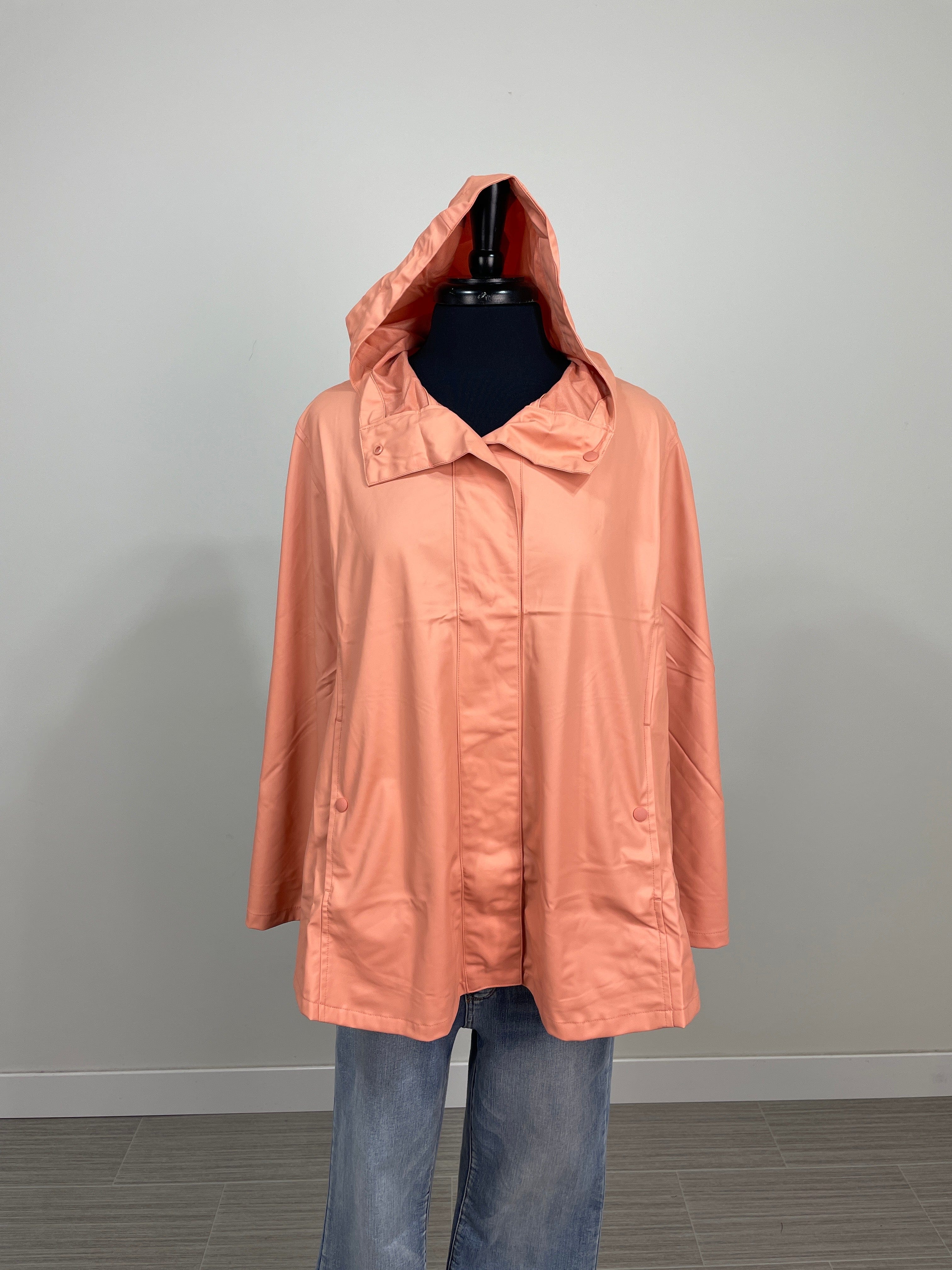 Rain Poncho - Orange Selenite