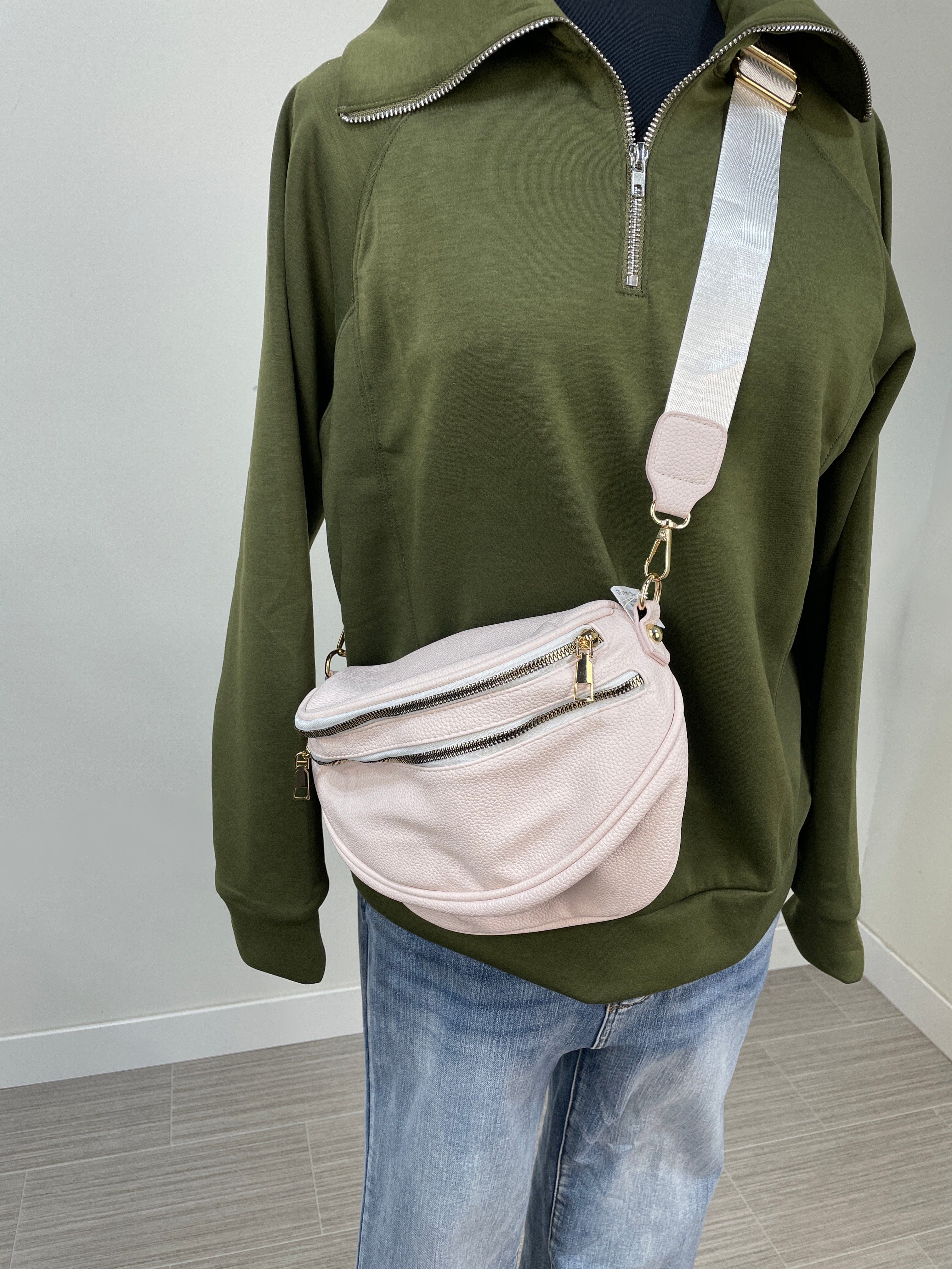 Off White Crossbody Bag