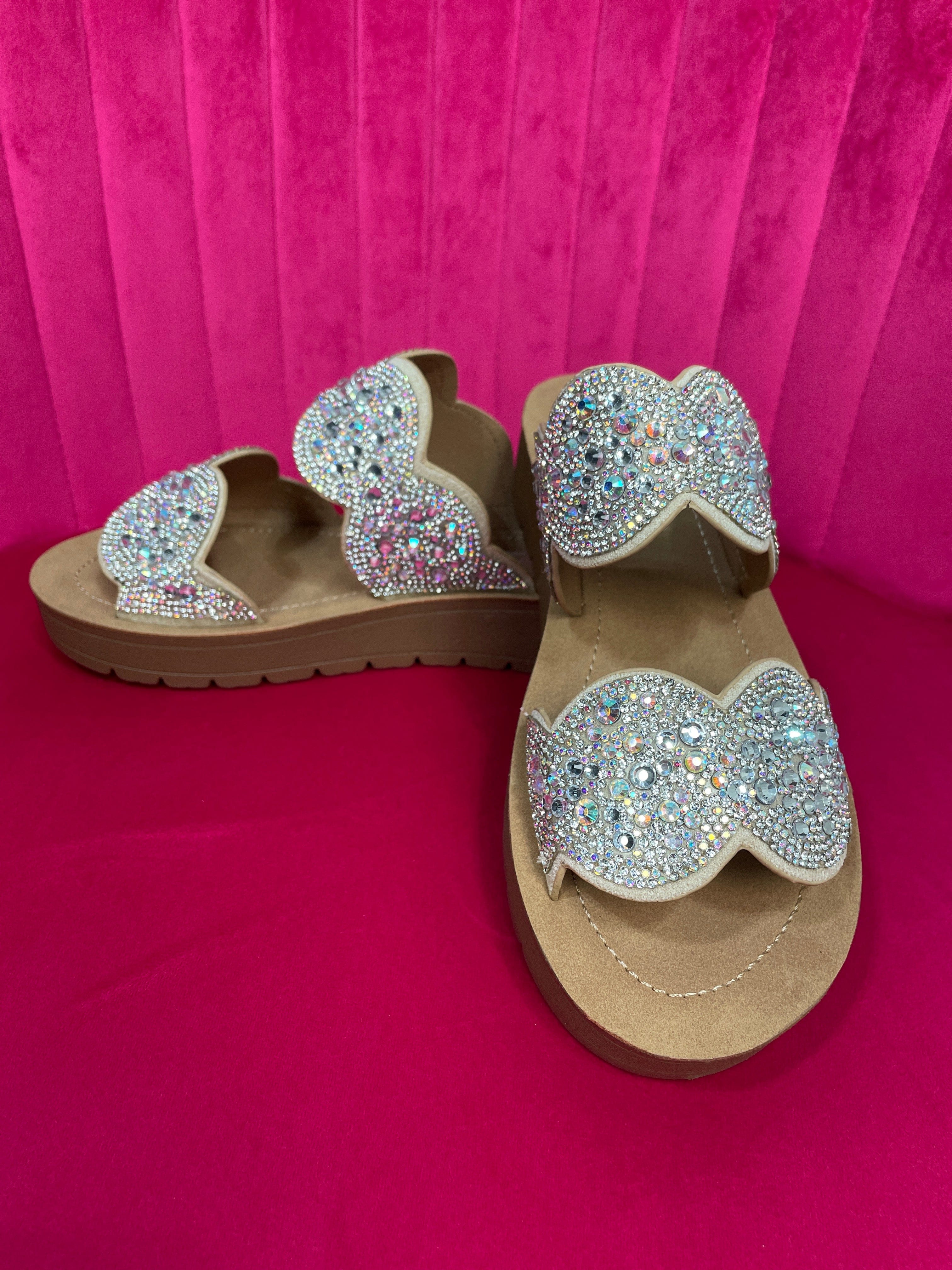 Clear Cheers Beaches Sandals