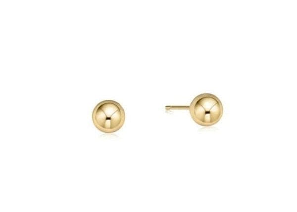 Classic 6mm Ball Stud - Gold