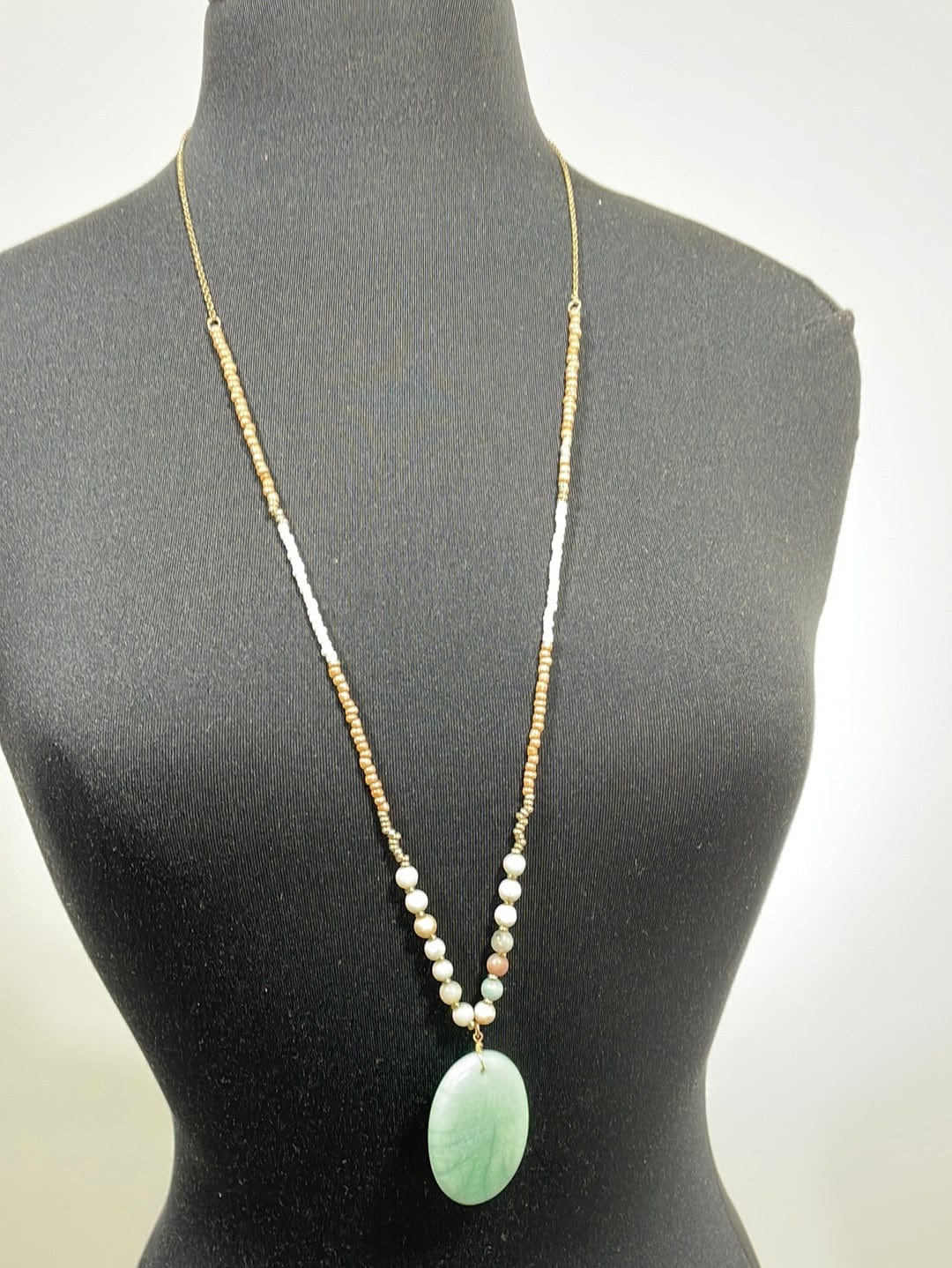 Ocean Stone Pendant Necklace