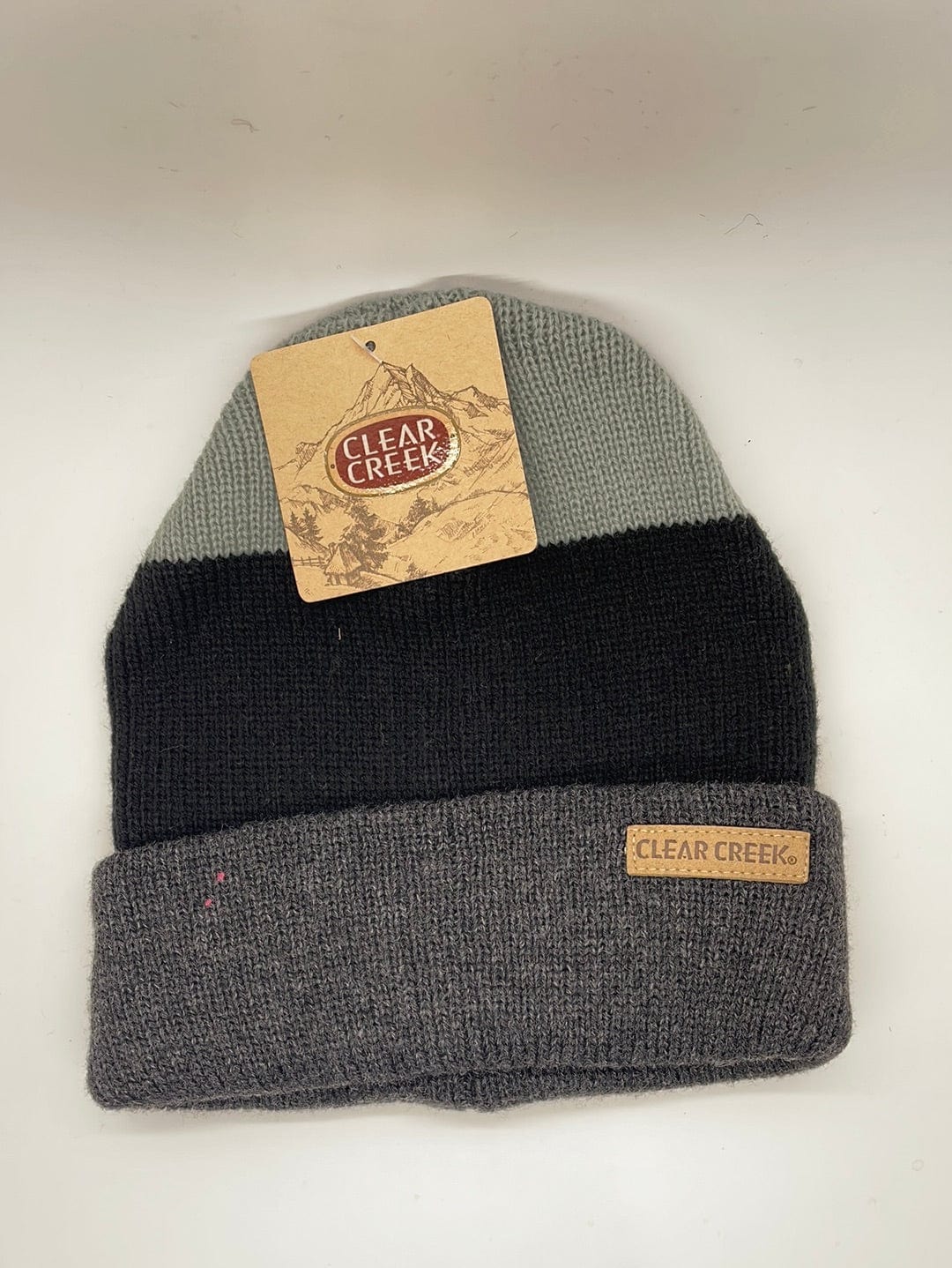 CC Black Tri-Color Cuffed Hat