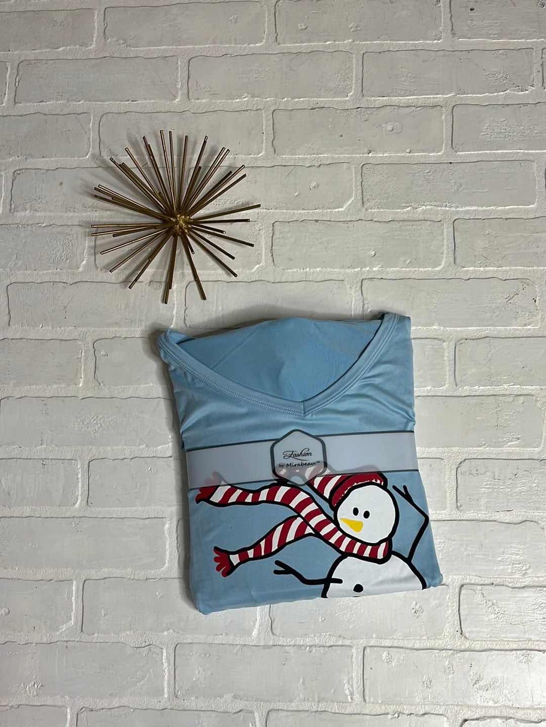 Snowman Long Sleeve PJ Set