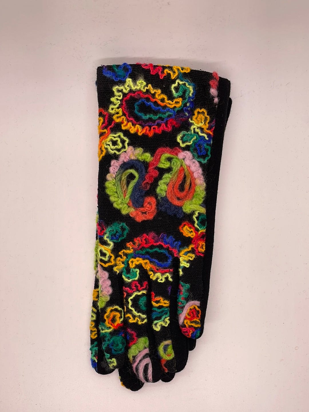 Multi Yarn Swirl Glove