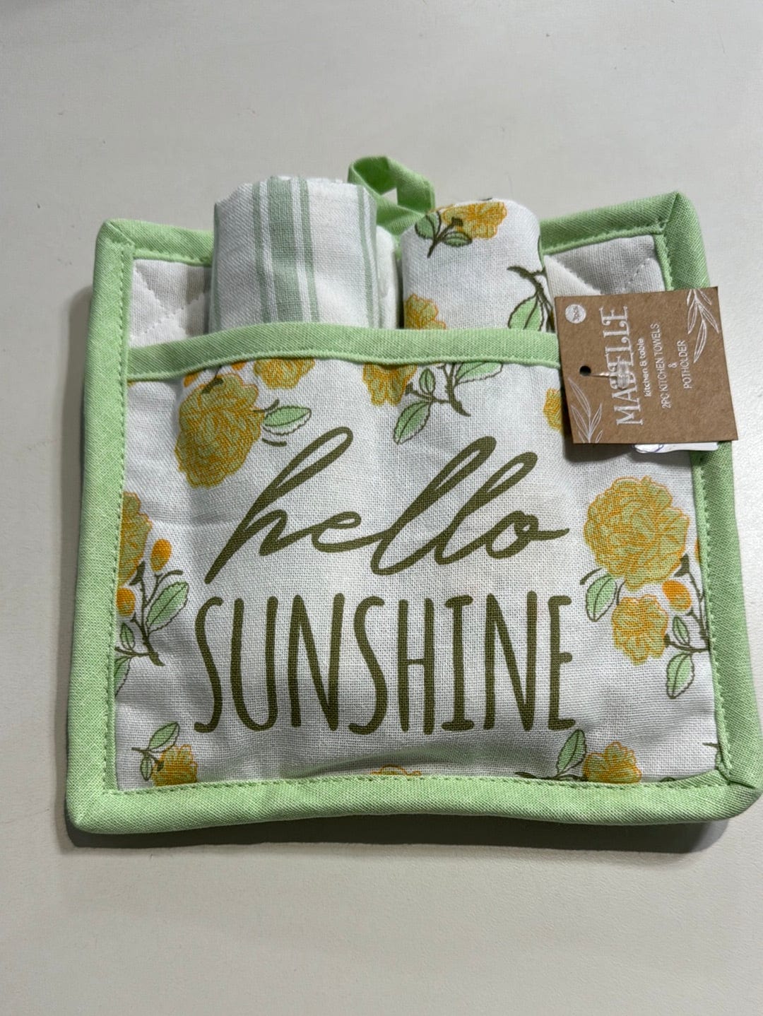 Spring 2pk Towel & Potholder Set