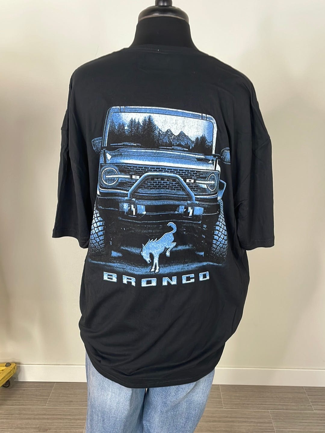 Jeep Bronco Trail Buster Black T-Shirt