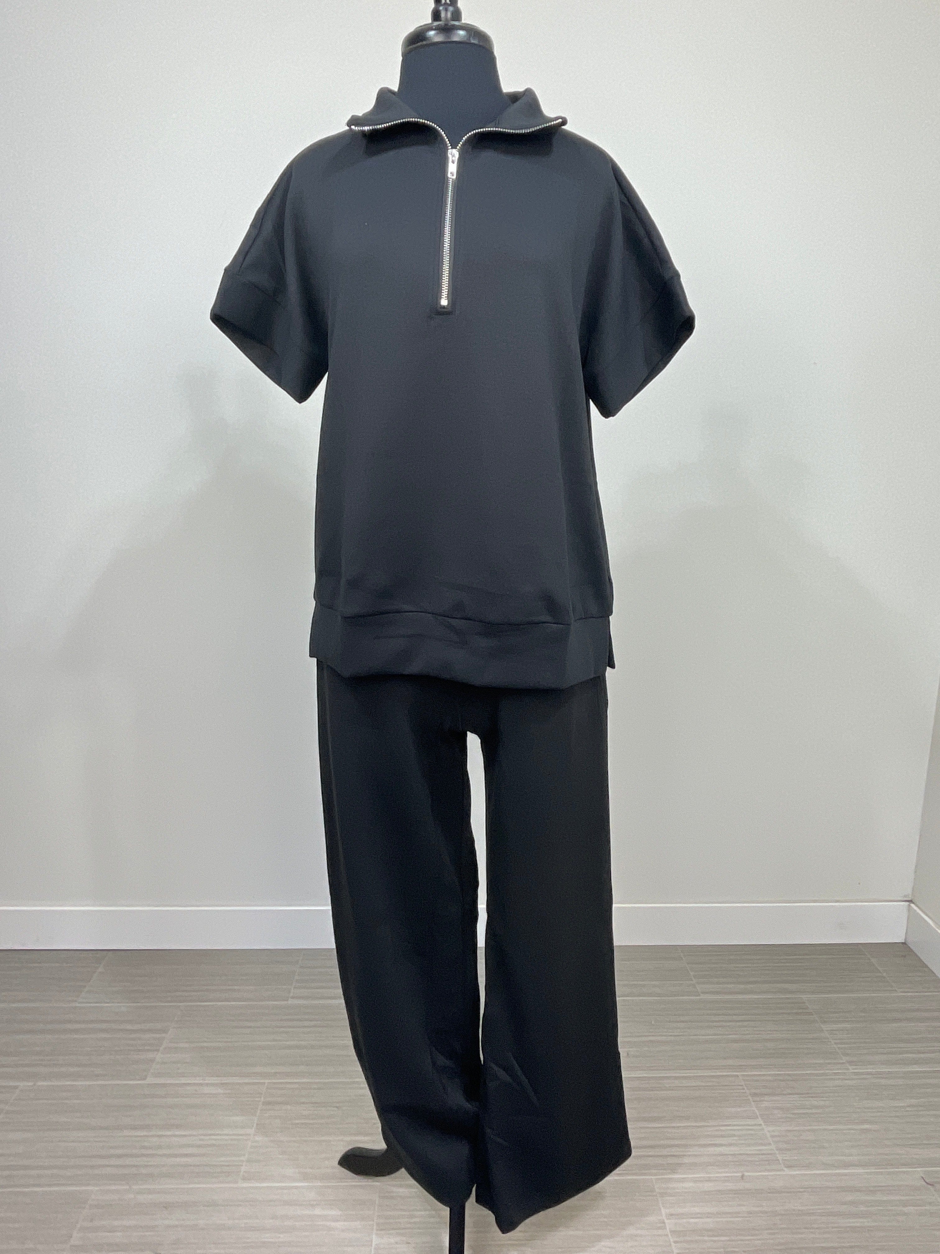 Black Catalina Travel Set