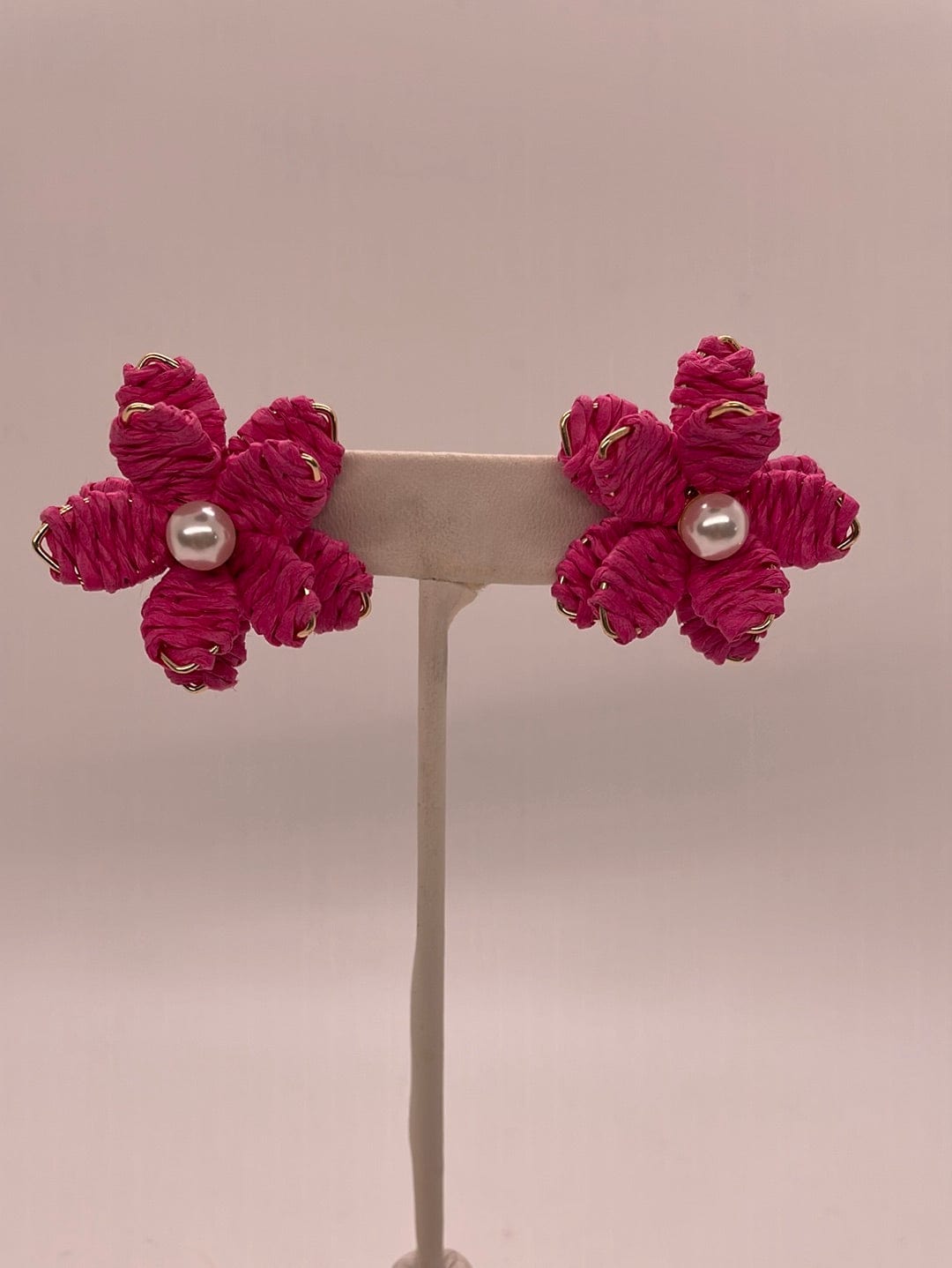 Woven Flower Earring