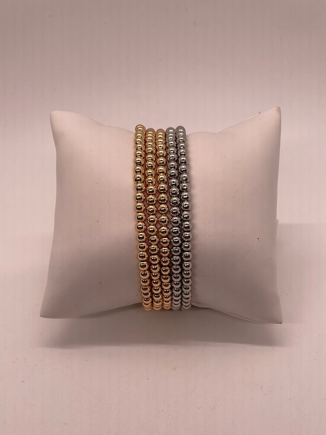 Silver & Gold Stacking Bracelets