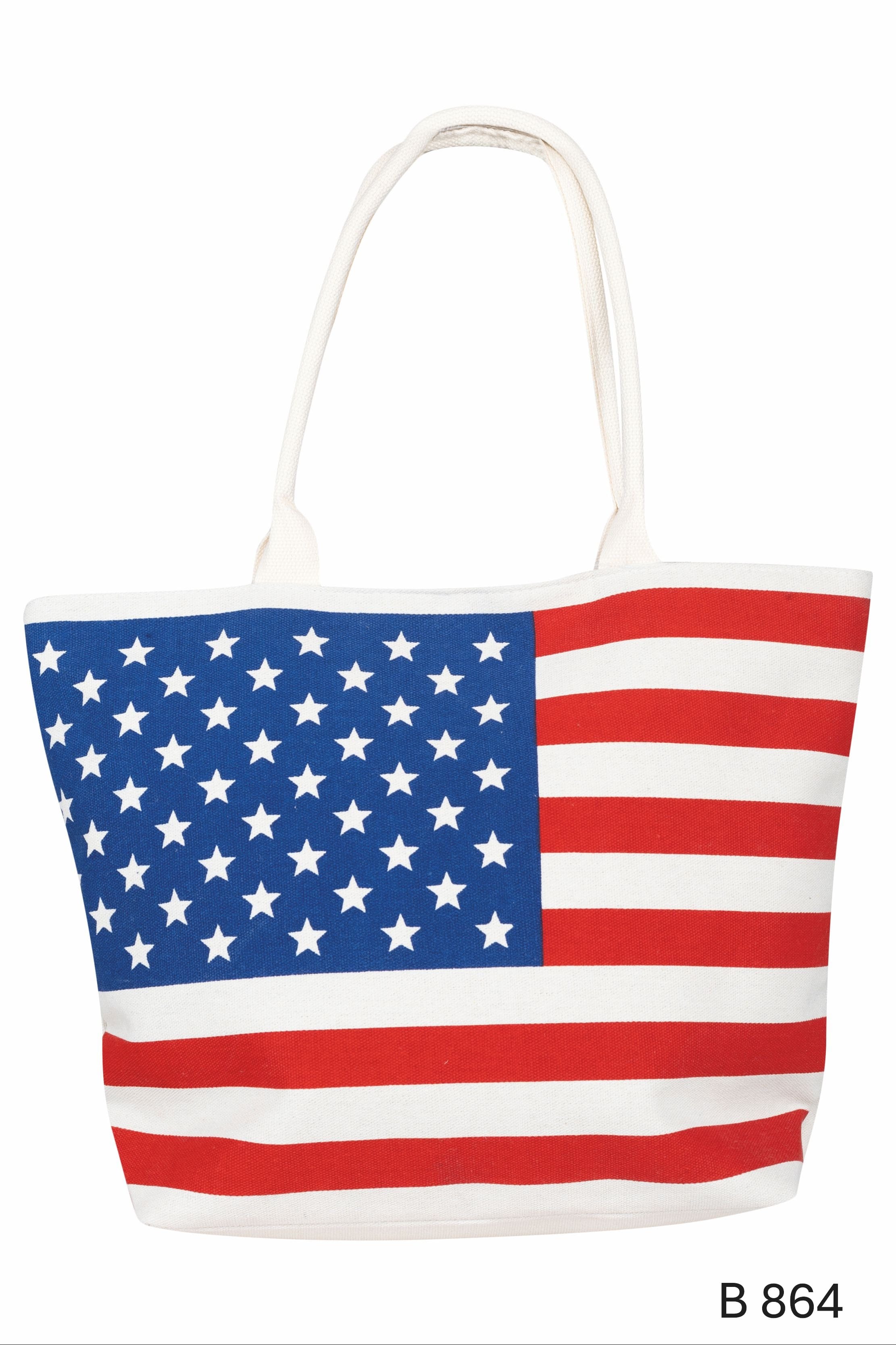 American Flag Beach Bag