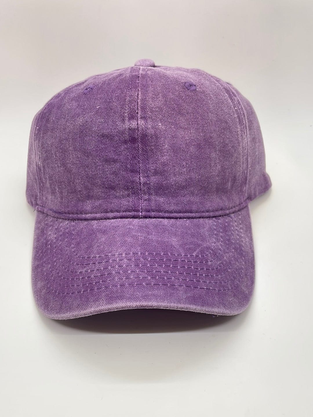 Purple Mineral Wash Ballcap