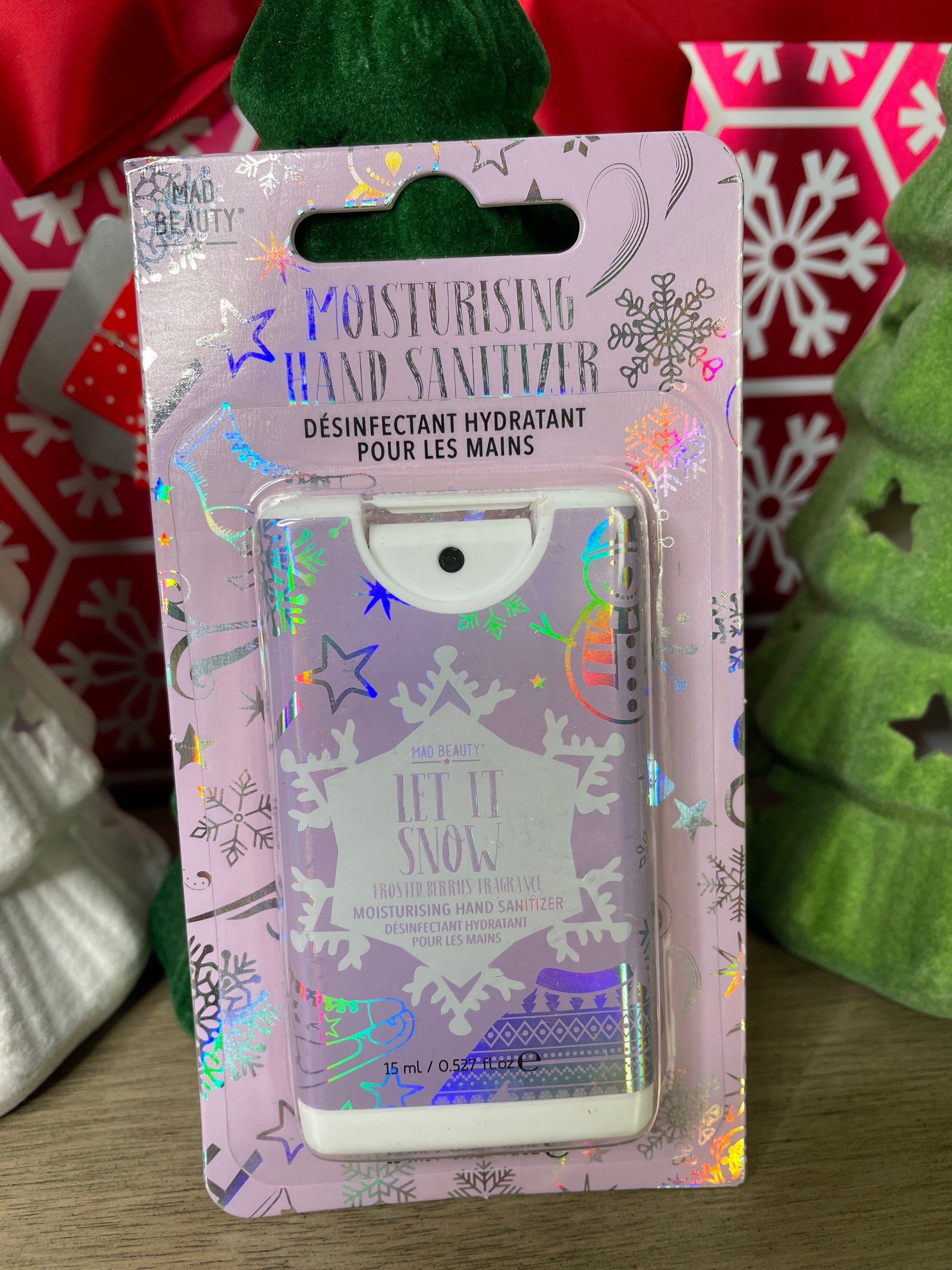 Let It Snow Hand Sanitizer