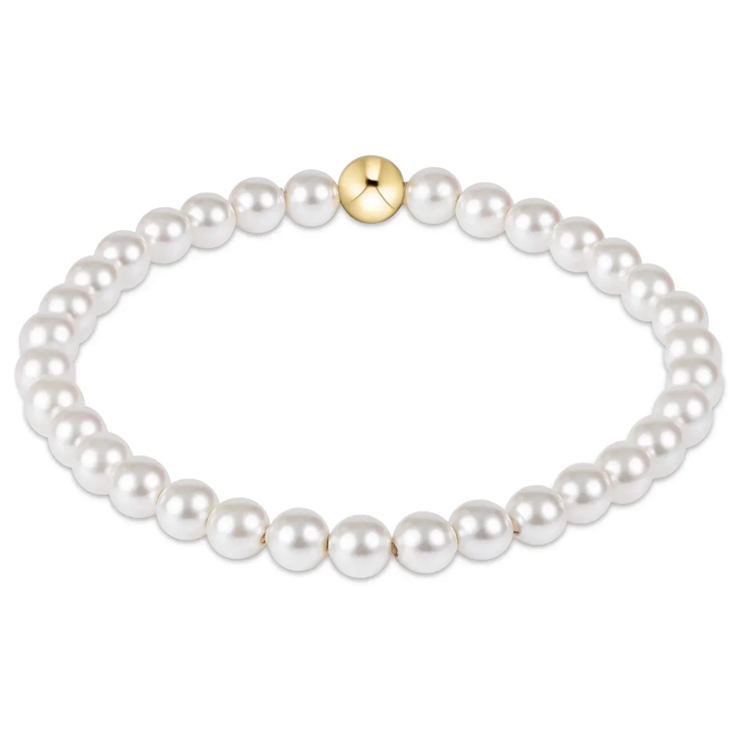 Classic Pearl 5mm Bead Bracelet