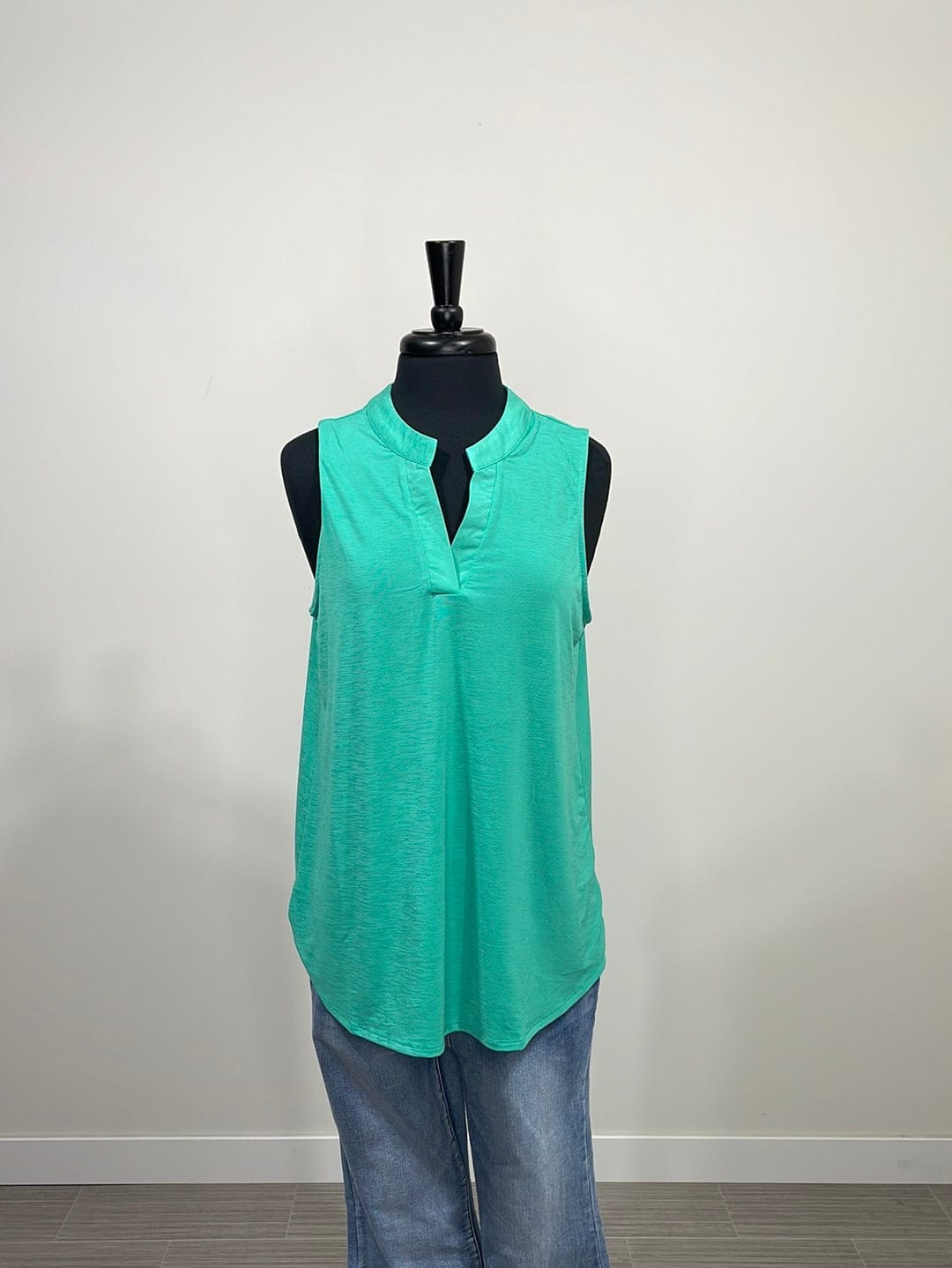 Emerald Solid Lizzy Tank