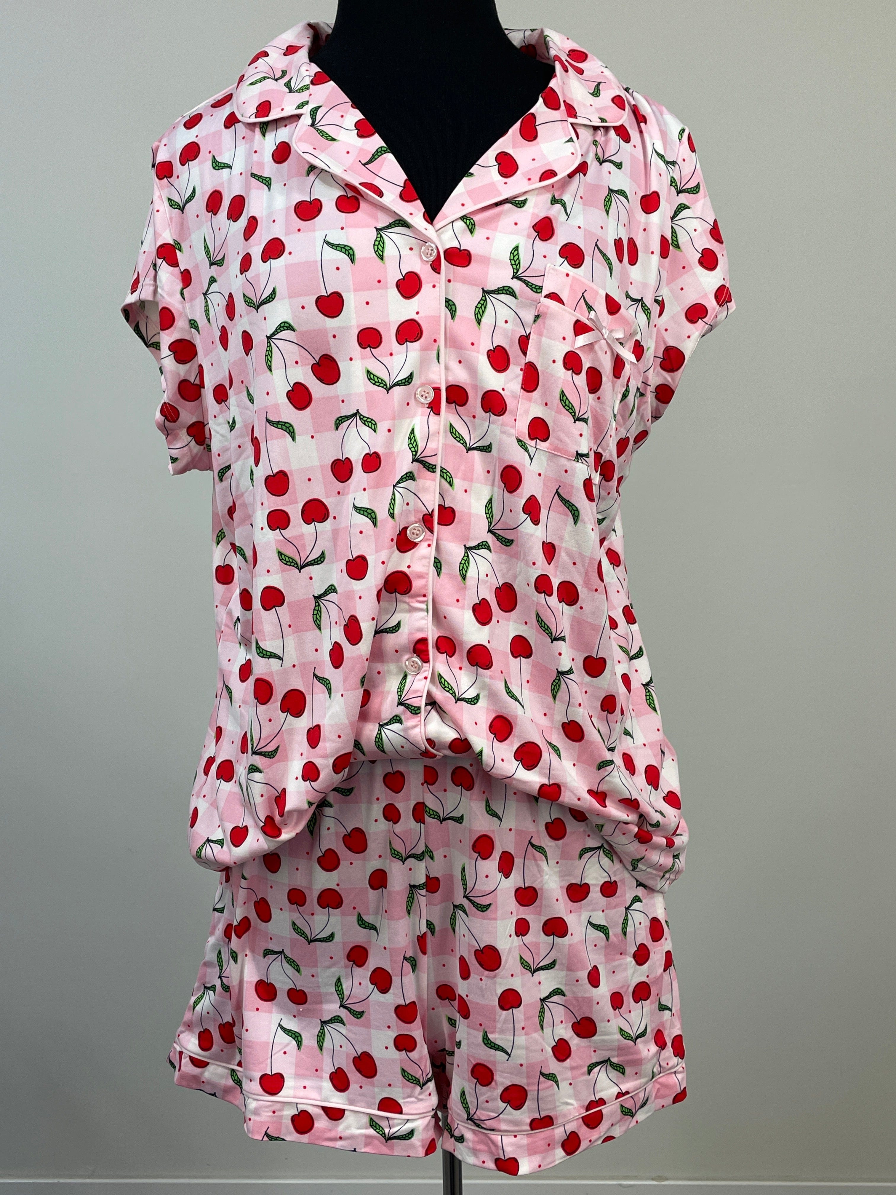 Cherry Hearts Lounge Set