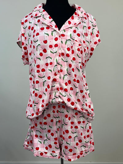 Cherry Hearts Lounge Set