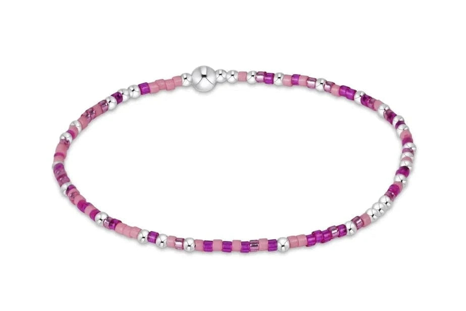 Hope Unwritten Sterling Bracelet - Back To The Fuchsia