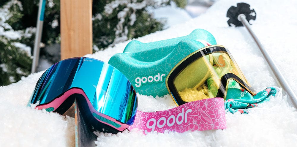 Goodr Bunny Slope Dropout Snow Goggles
