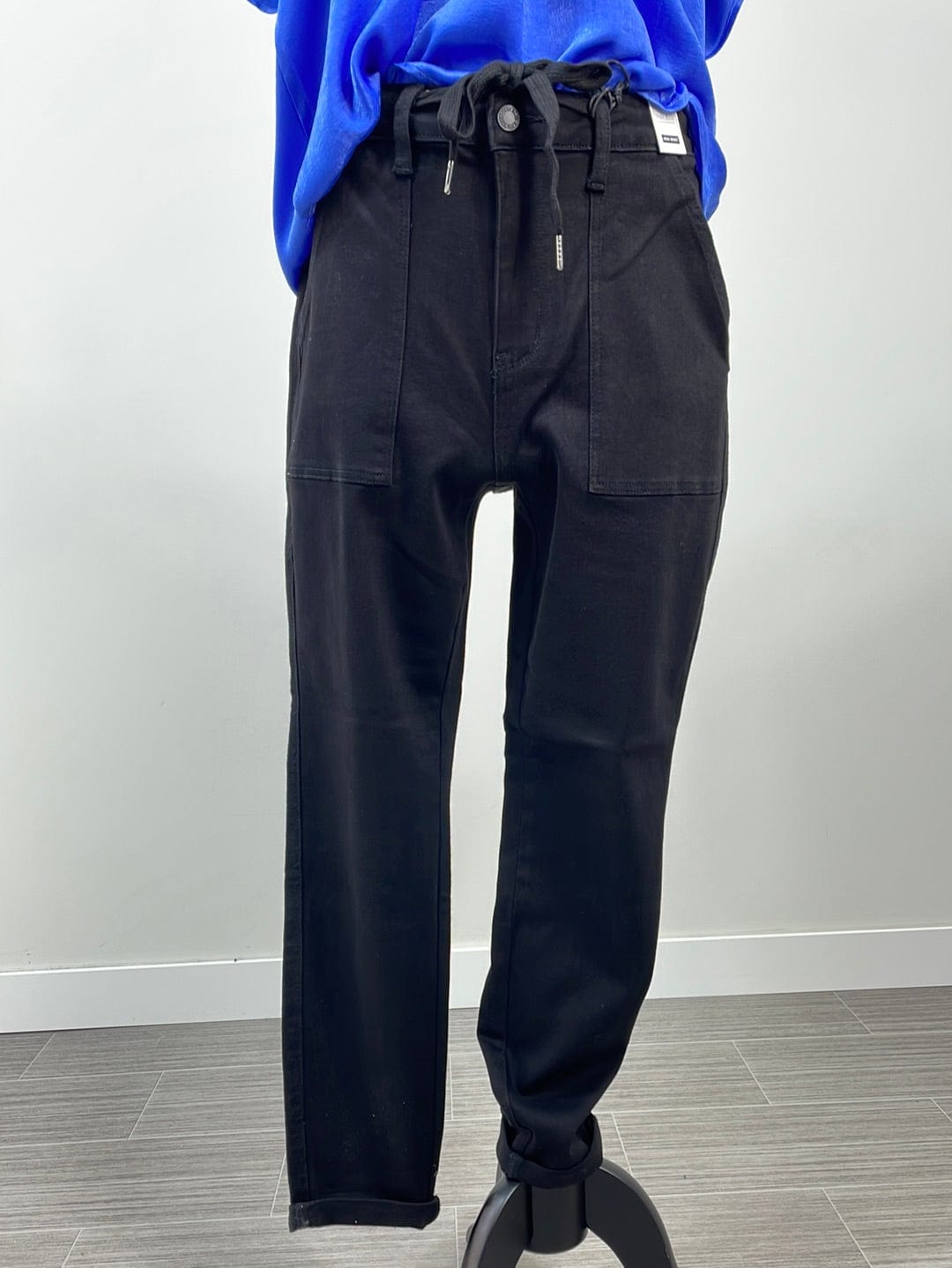 Black Cuffed Jogger