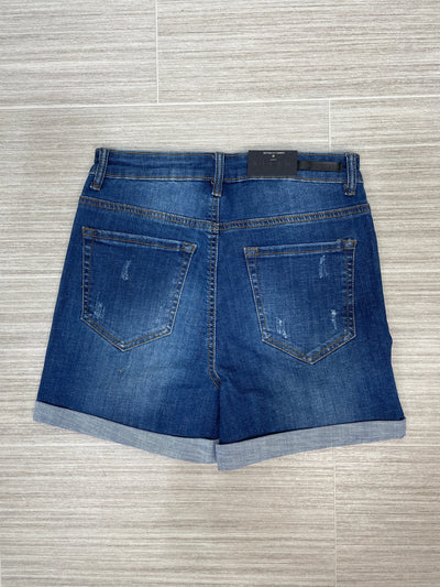 Patch Pocket Roll-Up Shorts