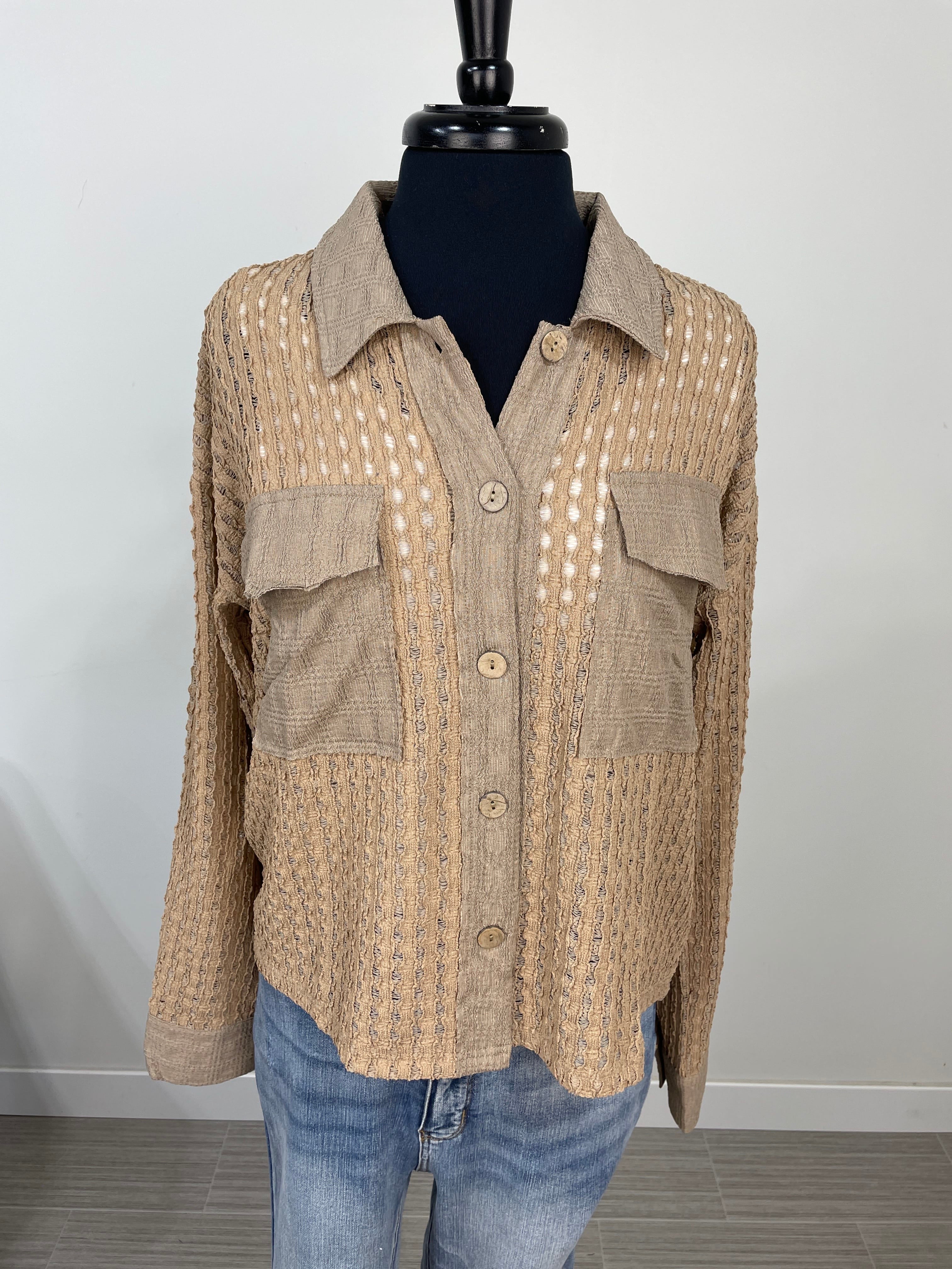 Taupe Short Jacket