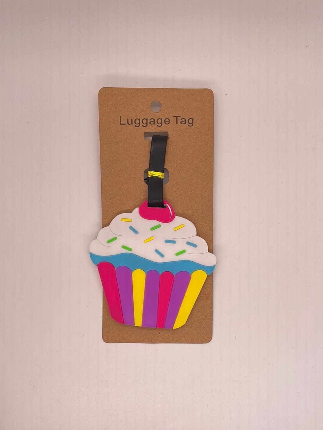 Cupcake Luggage Tag
