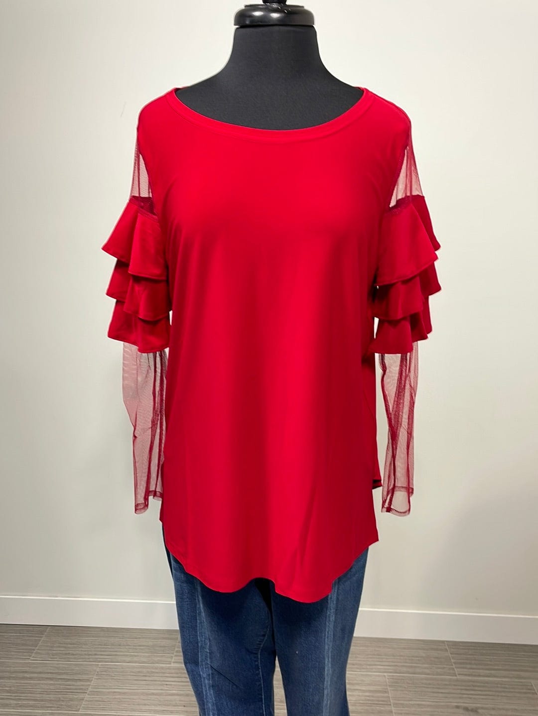Lady in Red Top