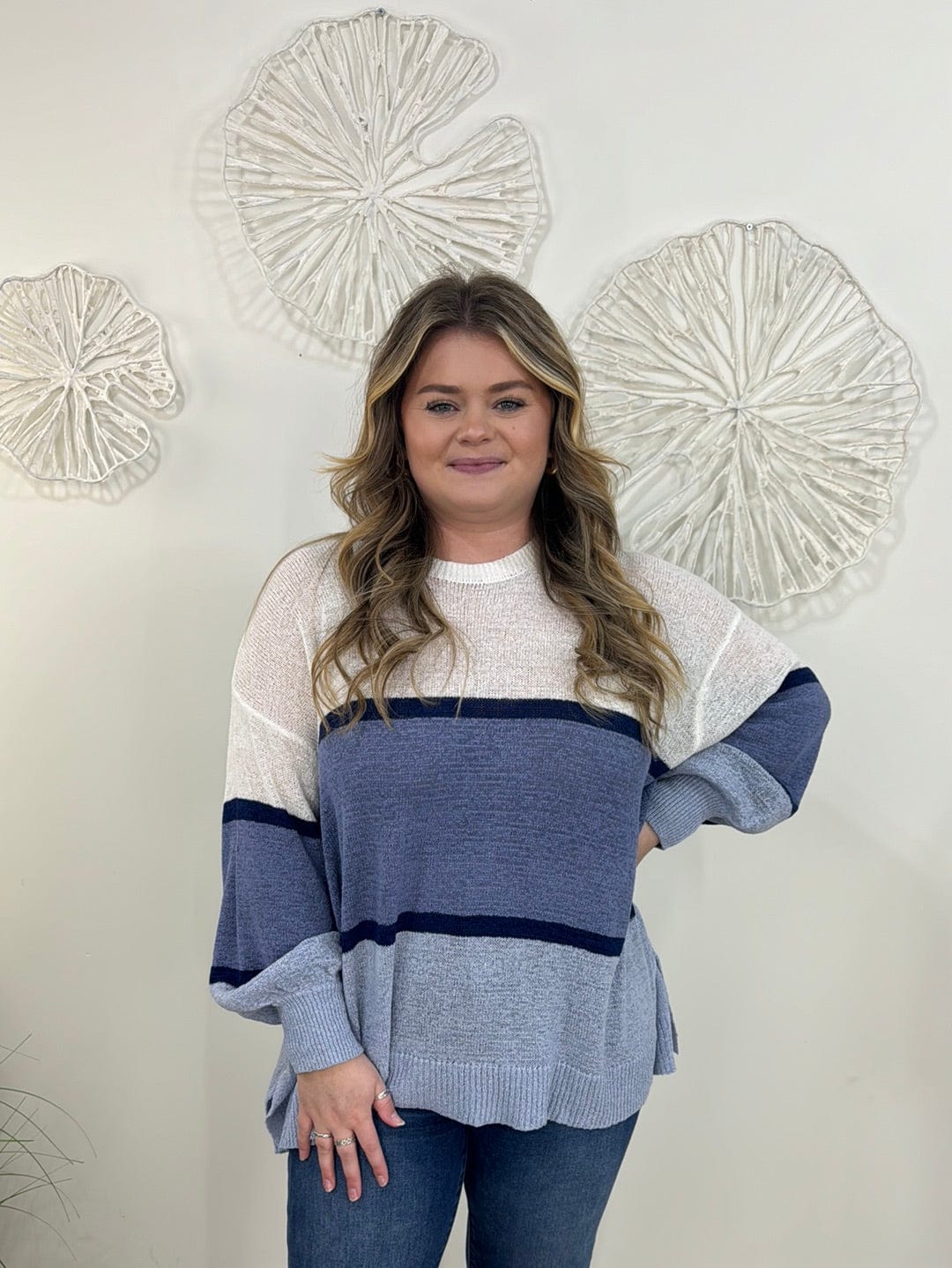 Montana Blue Stripe Sweater