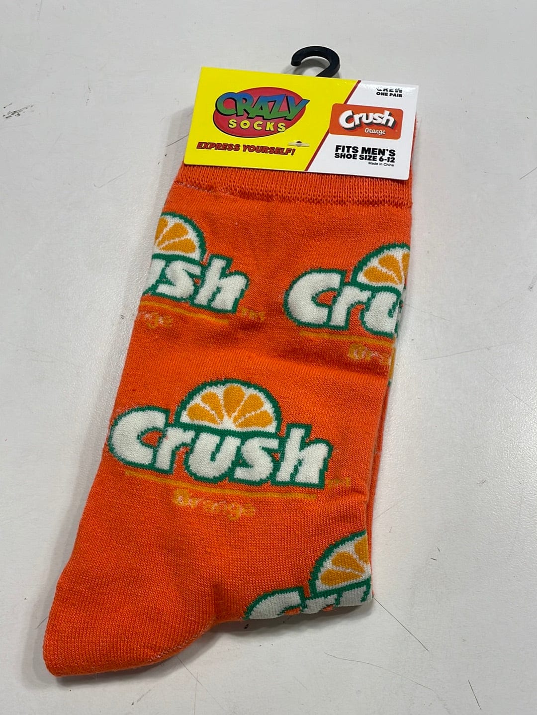 Men's Orange Crush Socks