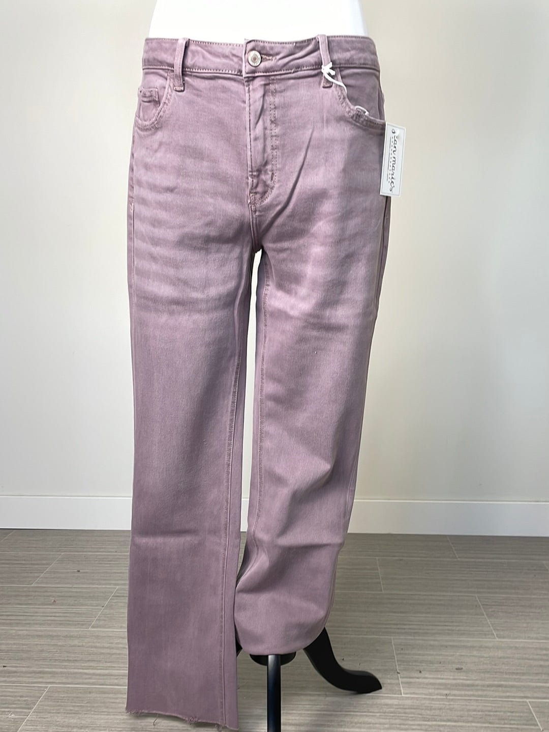Burnt Rose Mid Rise Bootcut Jean