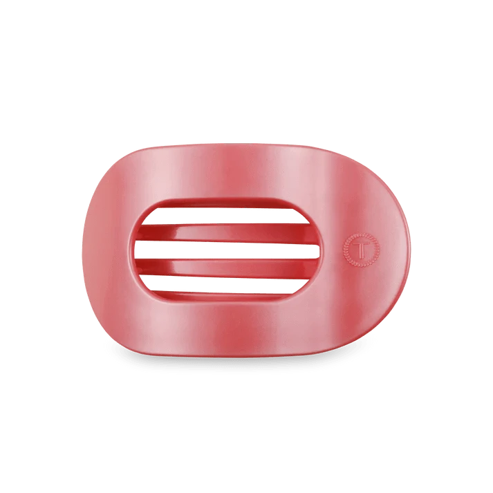 Calming Coral Medium Flat Round Clip