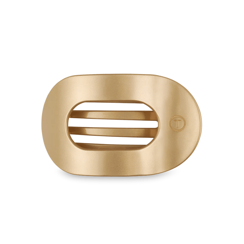 Champagne Toast Medium Flat Round Clip