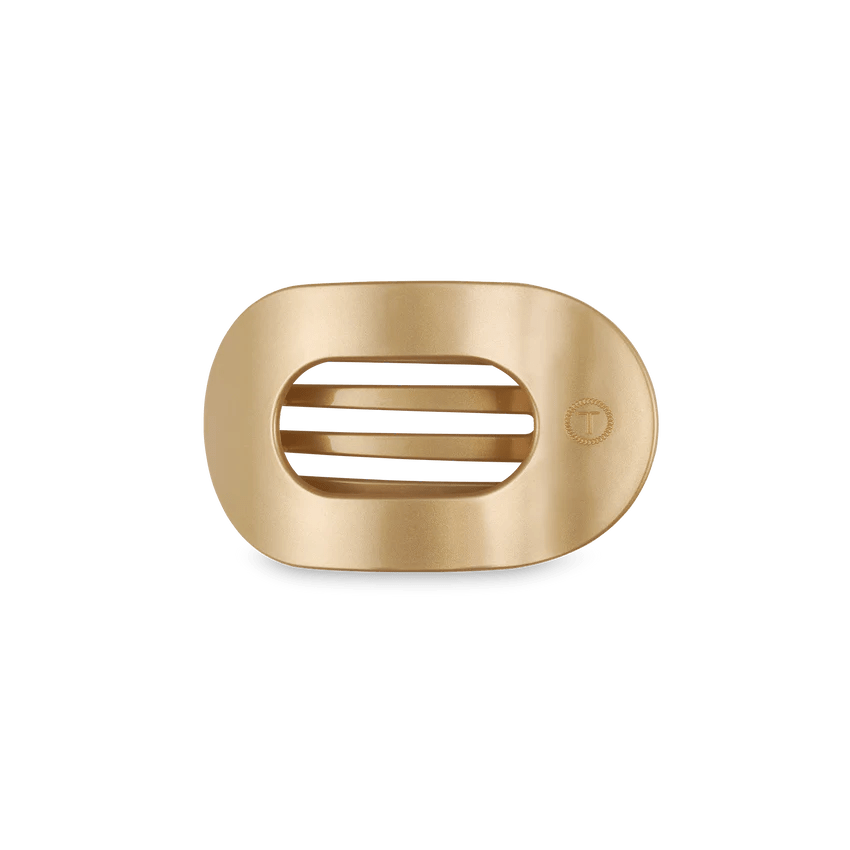 Champagne Toast Small Flat Round Clip