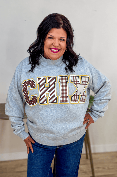 Chix Mock Neck Sweatshirt - PREORDER