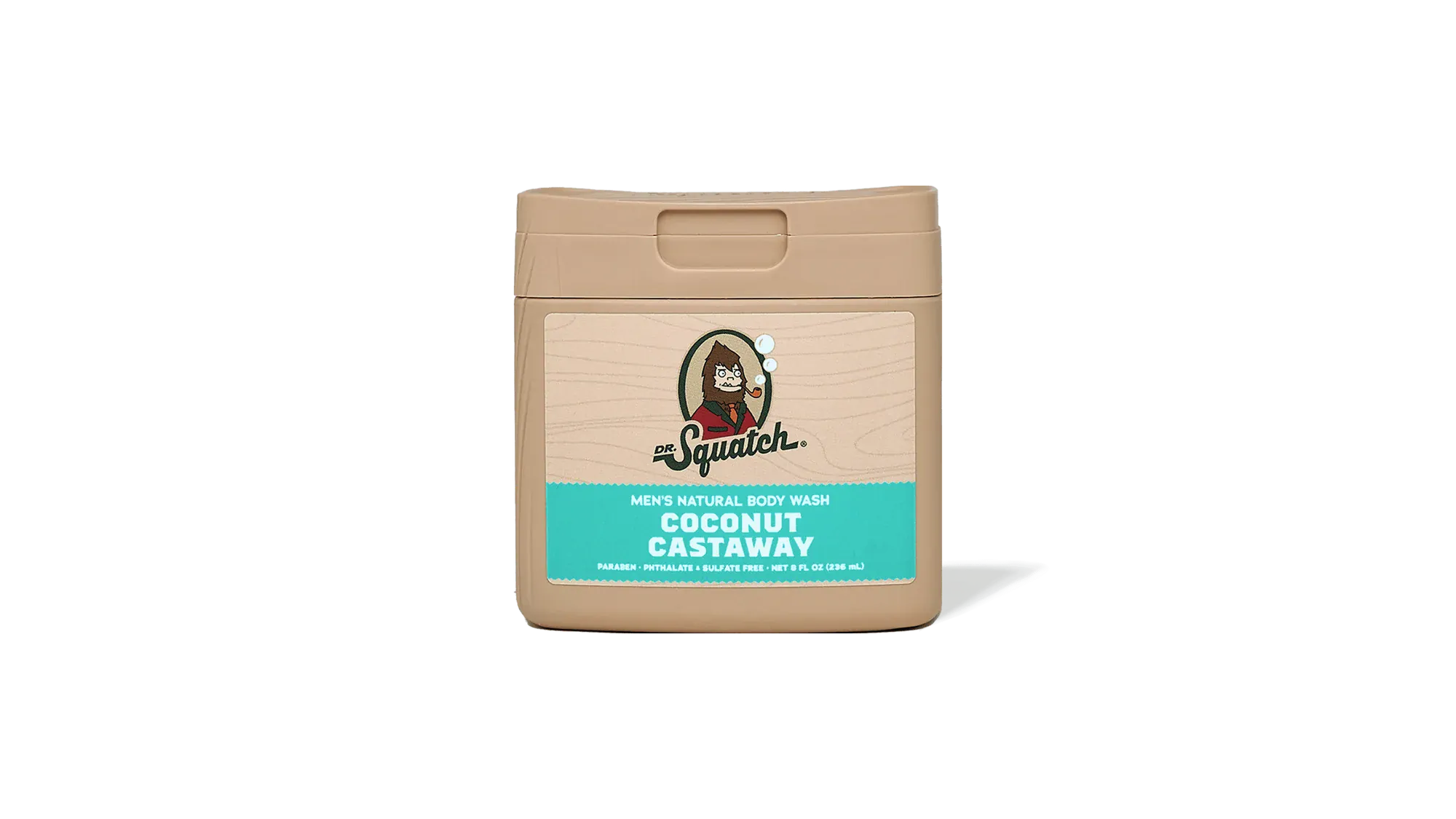 Dr Squatch - 8oz Coconut Castaway Body Wash