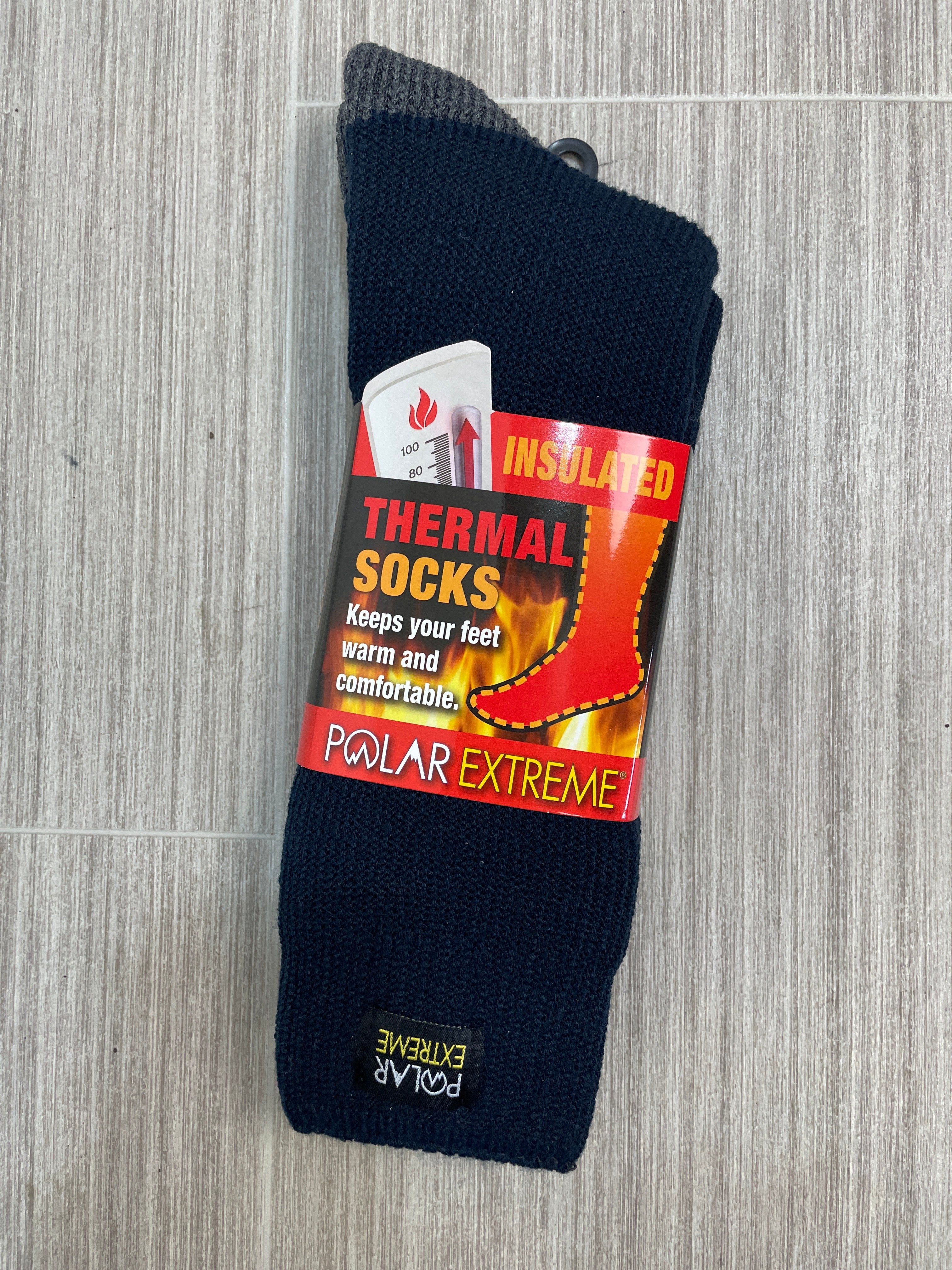Navy Thermal Men's Socks