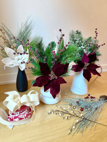 Create a Holiday Centerpiece at the Holiday Hop Event!