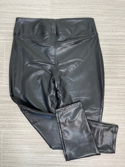Black Faux Leather Skinny Pant