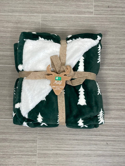 Christmas Tree Holiday Throw