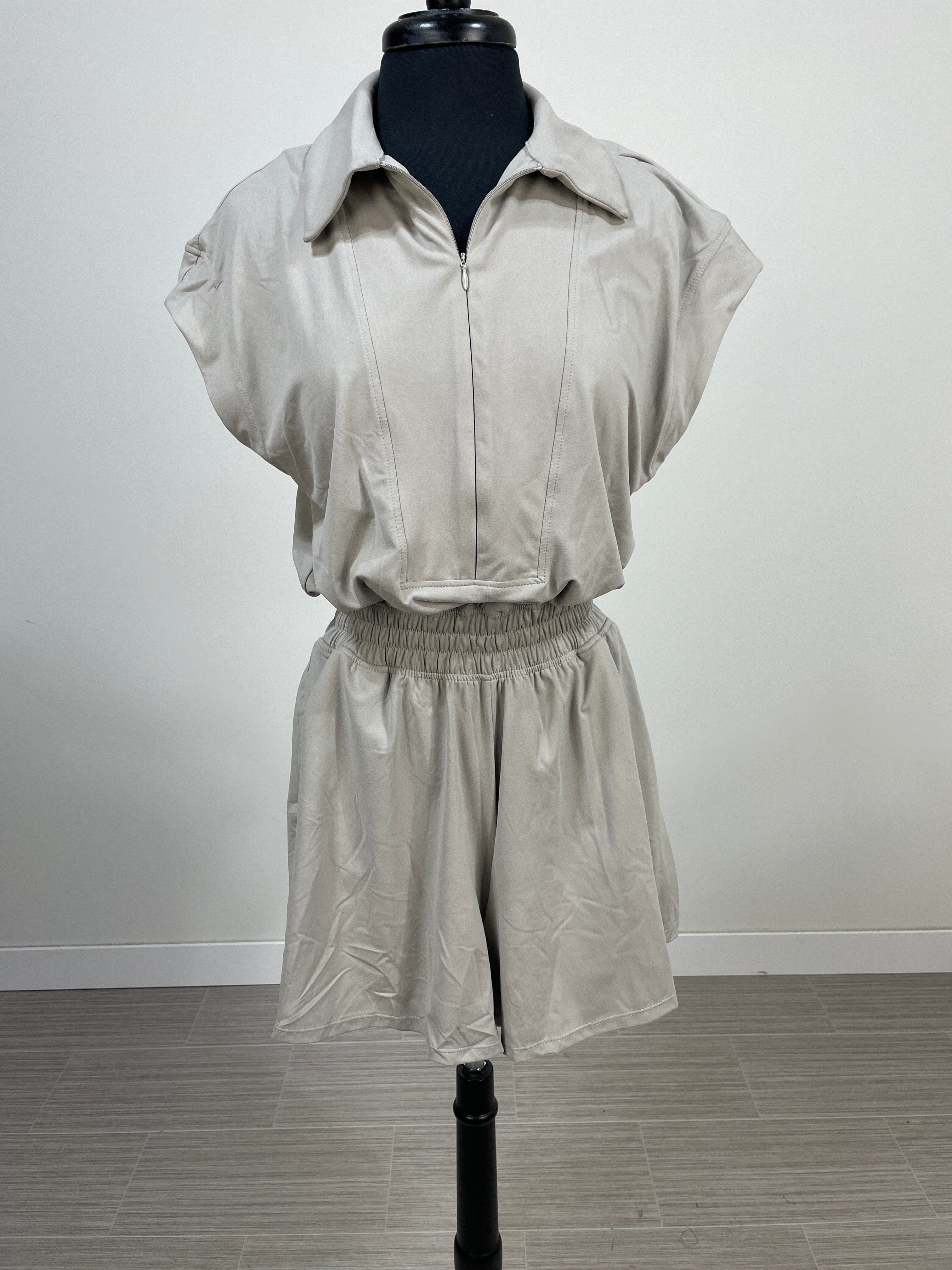 Stone Butter Soft Romper