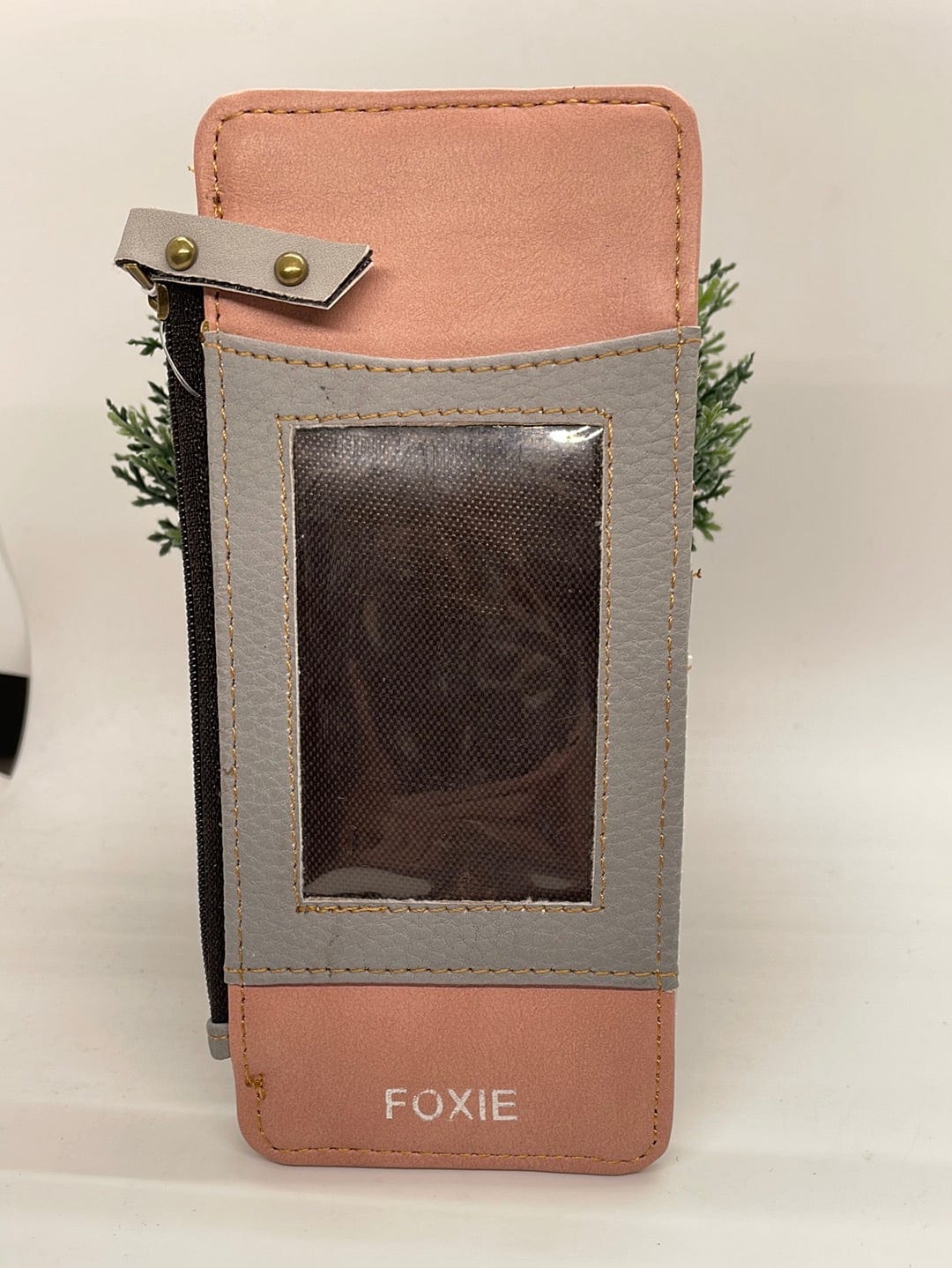 White Amy 5 Star Wallet W/ 5 CC Slots