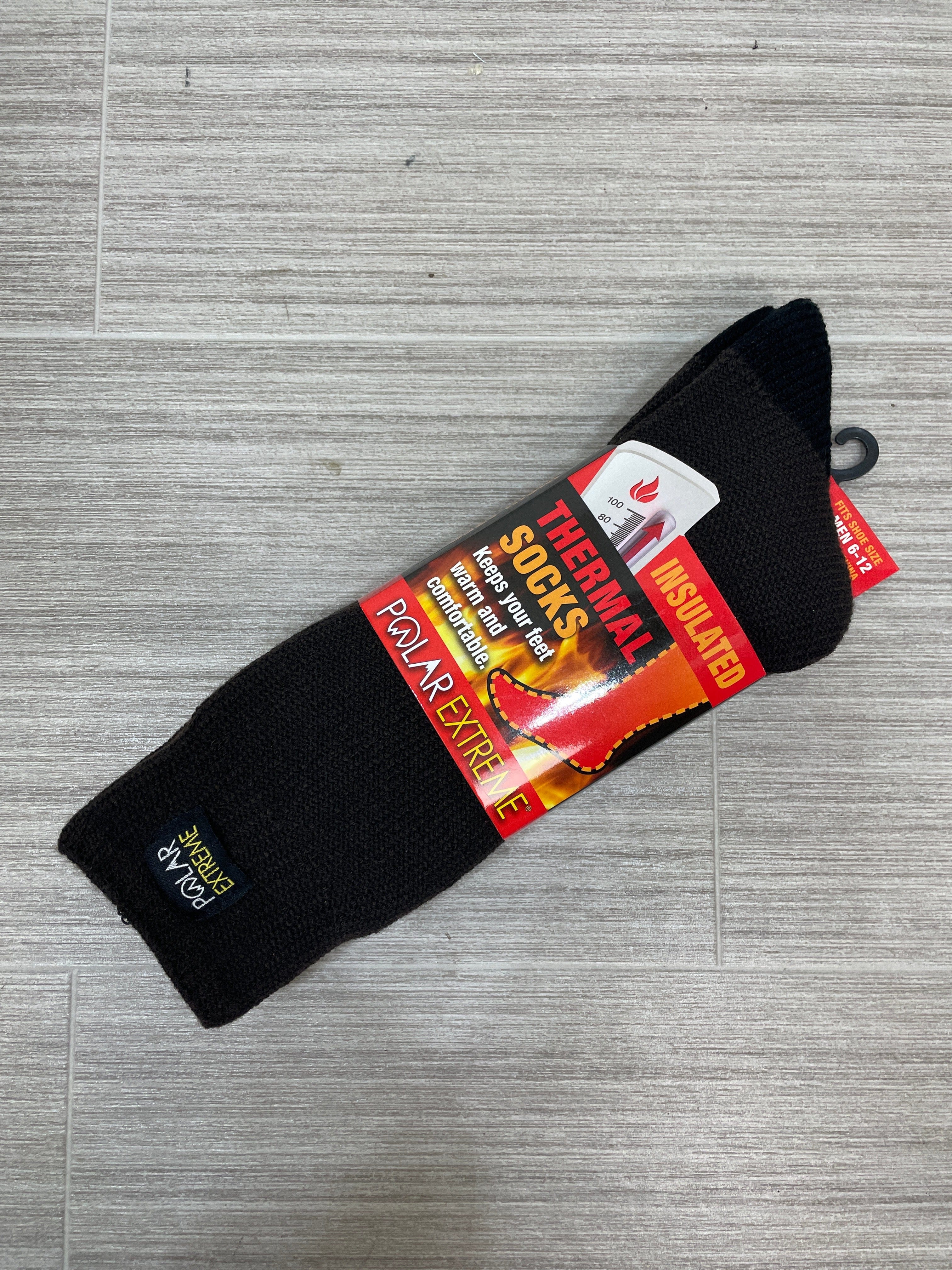 Brown Thermal Men's Socks