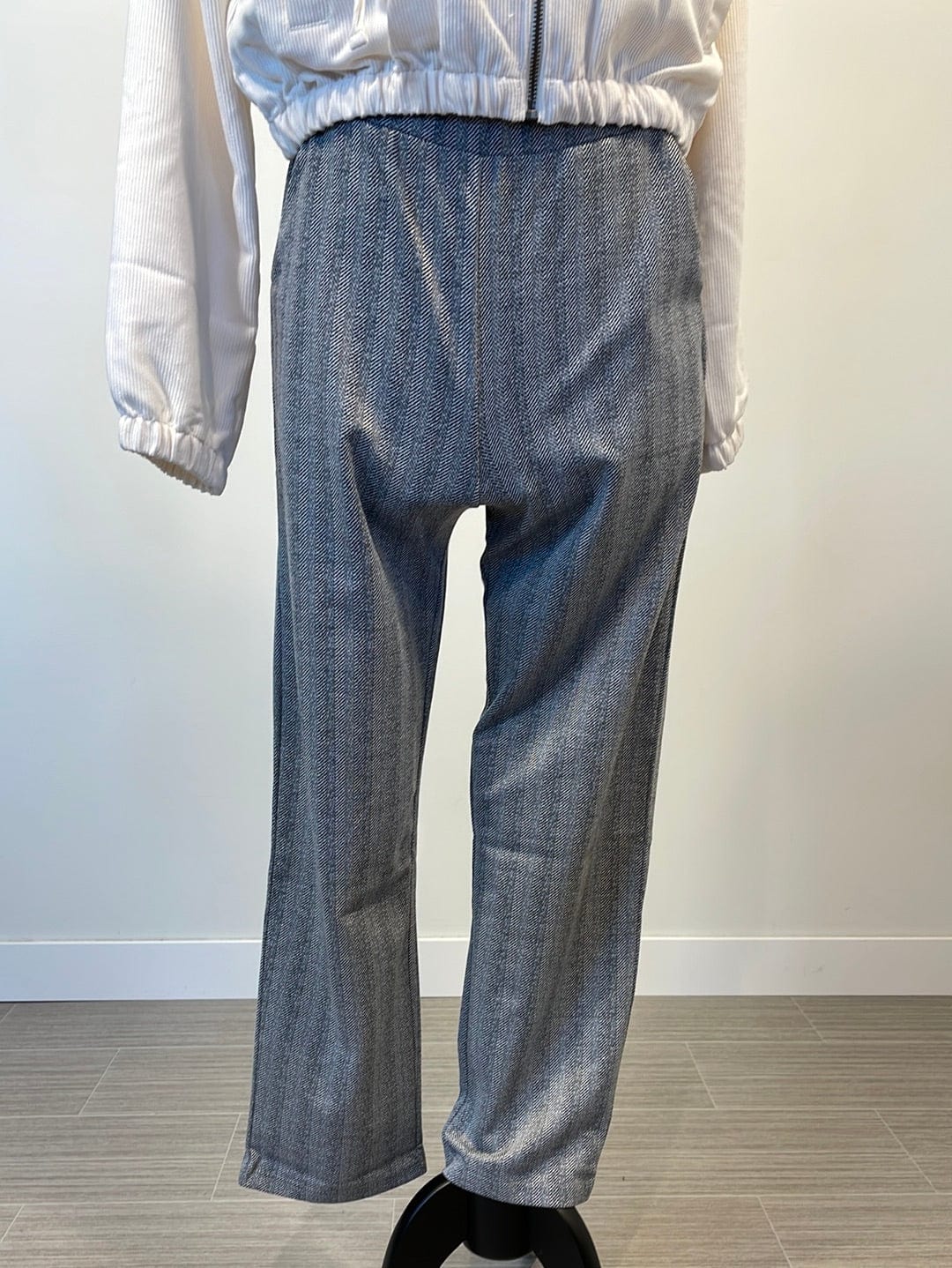 Black & White Plaid Pant