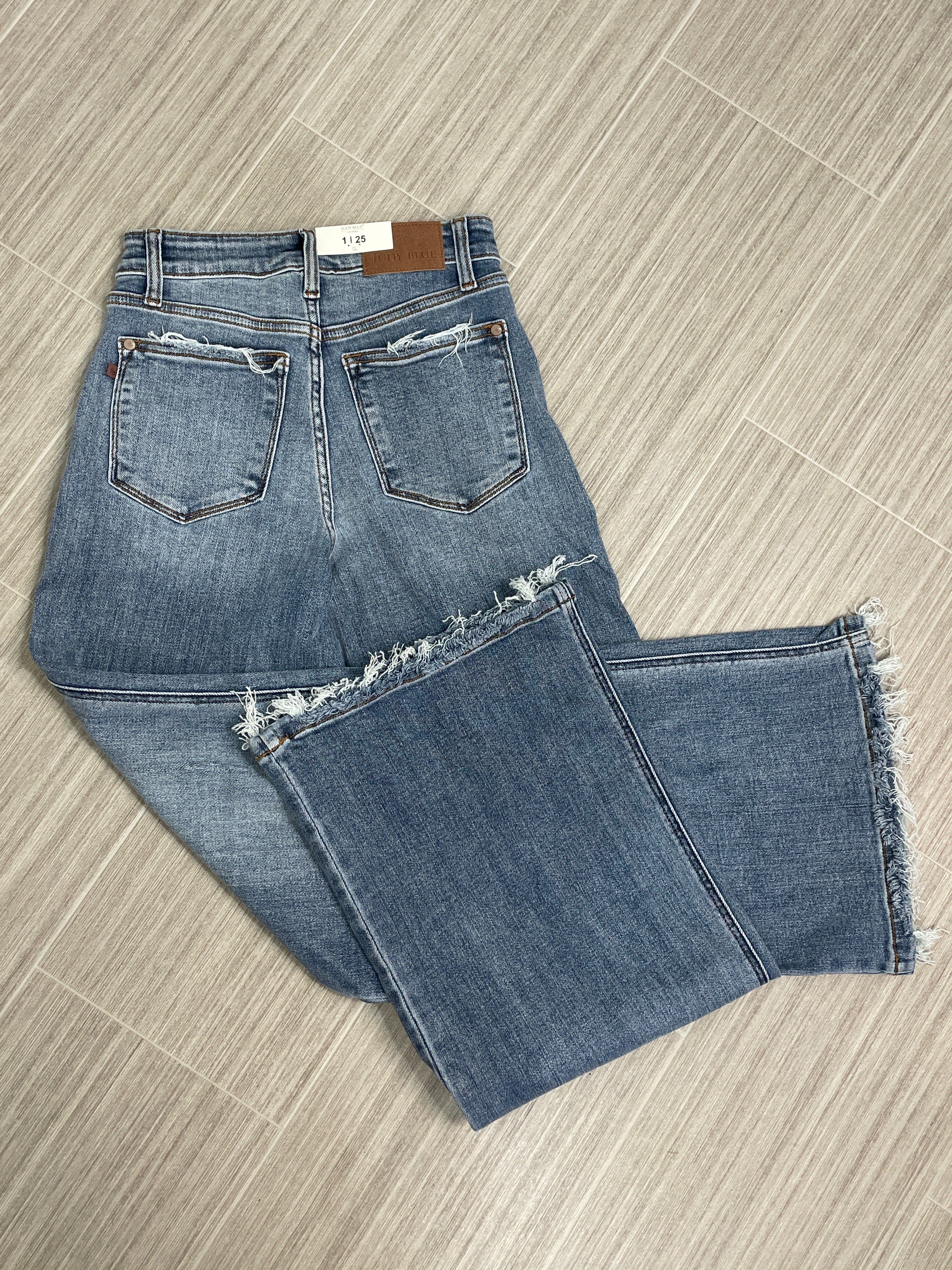 High Waist Retro Wide Fit Denim