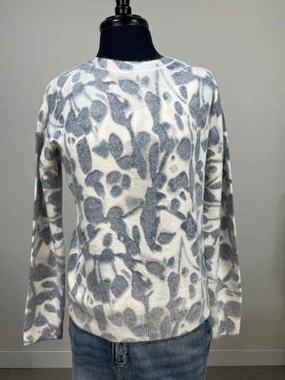 Blue Smudge Reversible Sweater