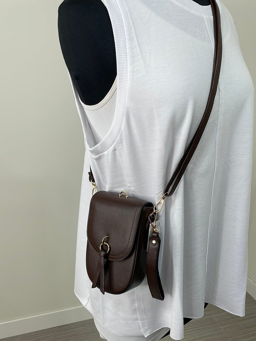 Coffee Phone Crossbody W/ Slots