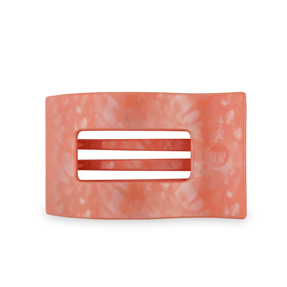 Dreamsicle Large Flat Rectangle Hair Clip