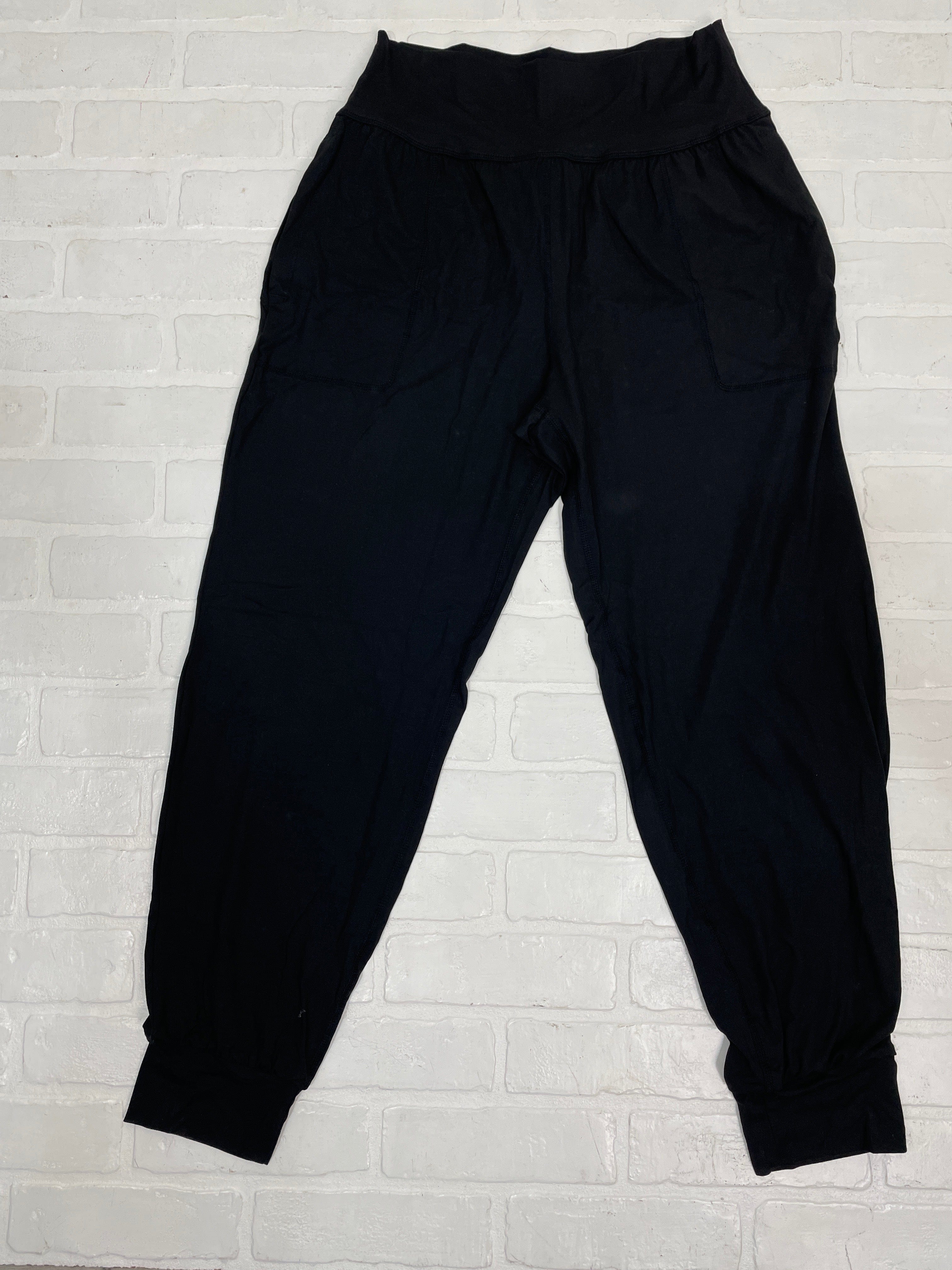 Black Butter Fabric High Waist Joggers